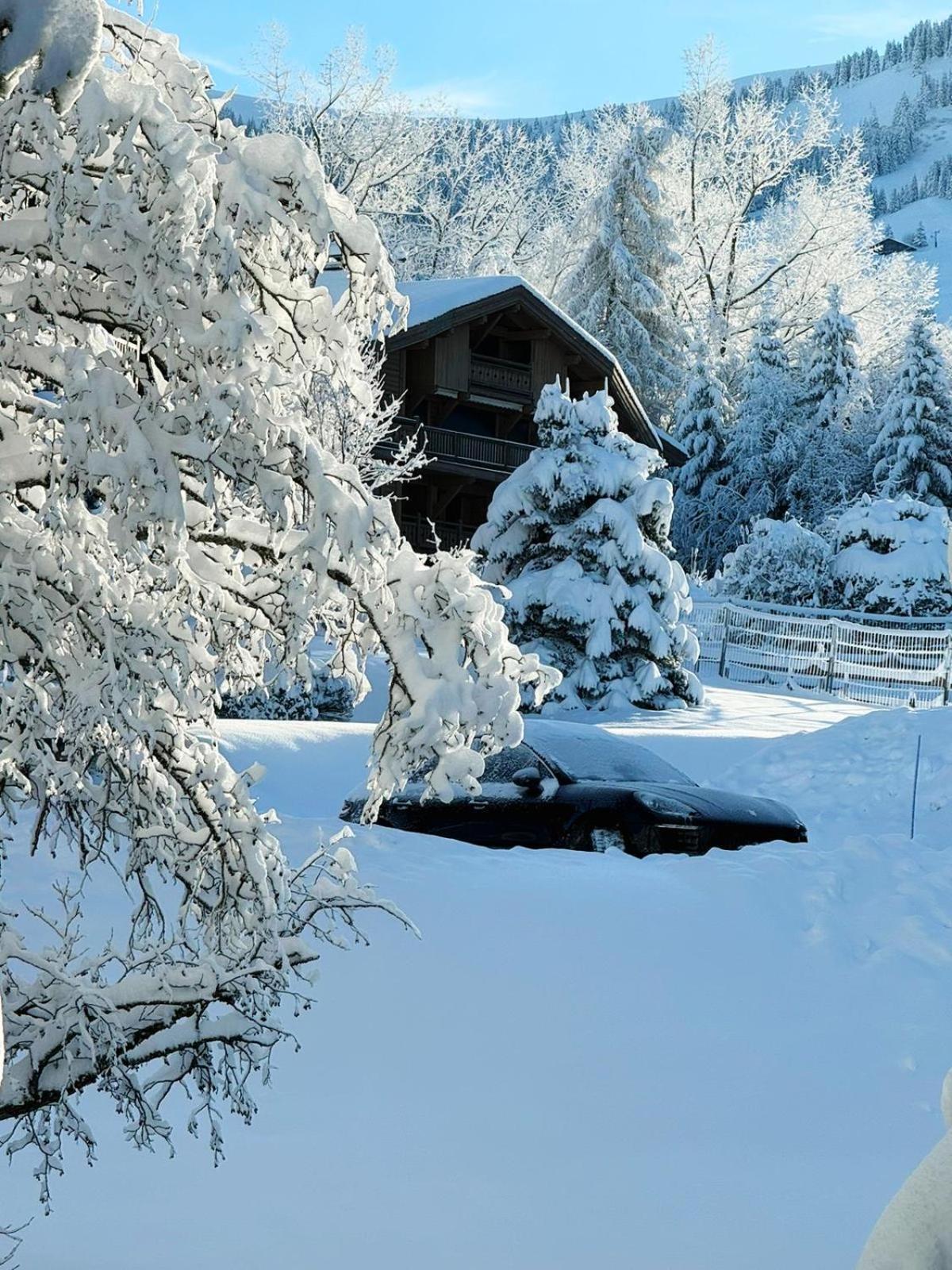 Le Flocon Du Mont Darbois Classe 3 Etoiles Megève Exterior foto